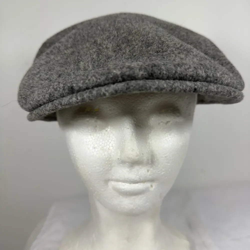 Vintage Kangol Wool Flat Cap Made in England Newsboy Driving Style One Size